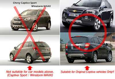 Nẹp Mạ Cản Sau Trái Chevrolet Captiva Mã phụ tùng 96623486