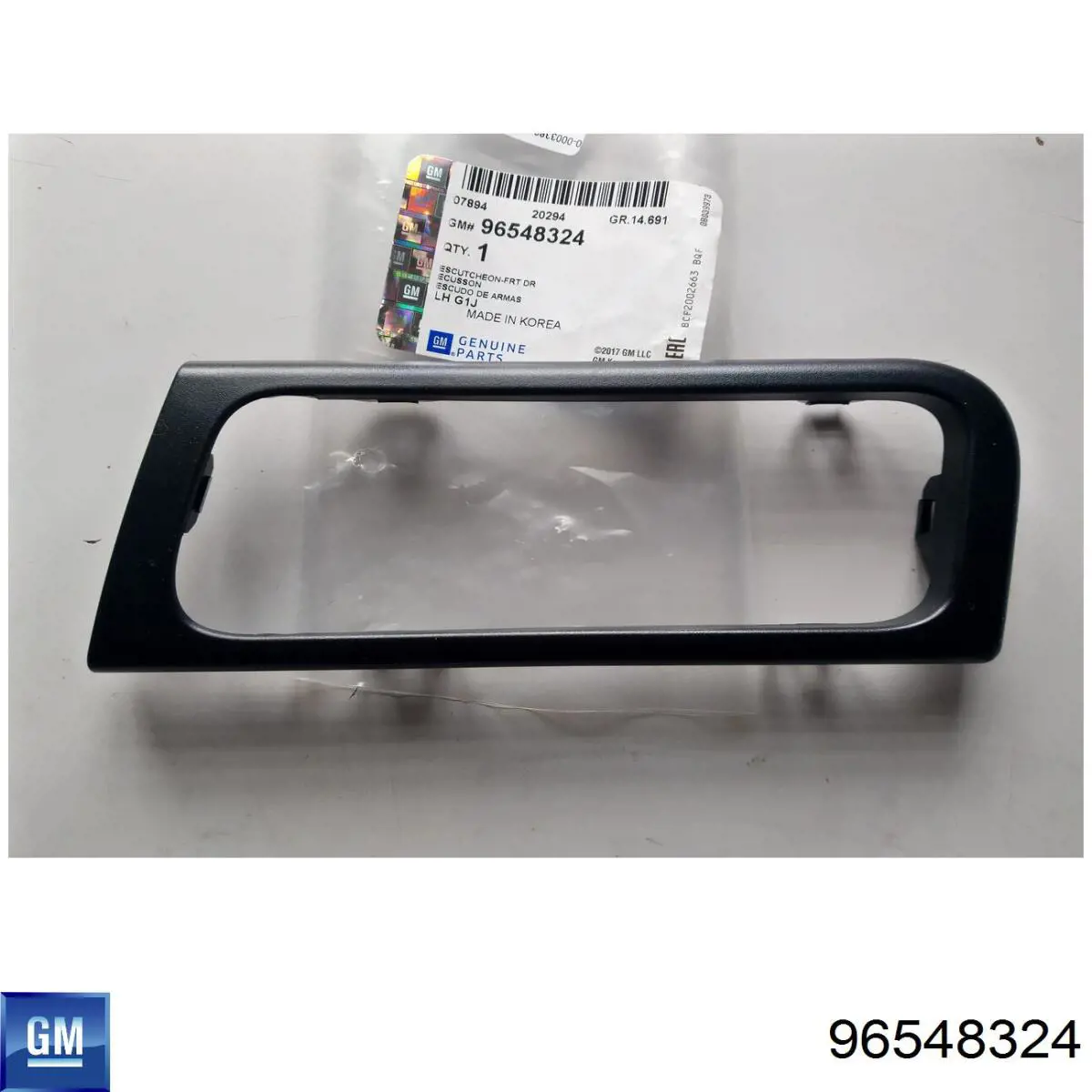 Ốp Viền Tay Mở Cửa Trong Trước Trái Chevrolet Lacetti Mã phụ tùng 96548324