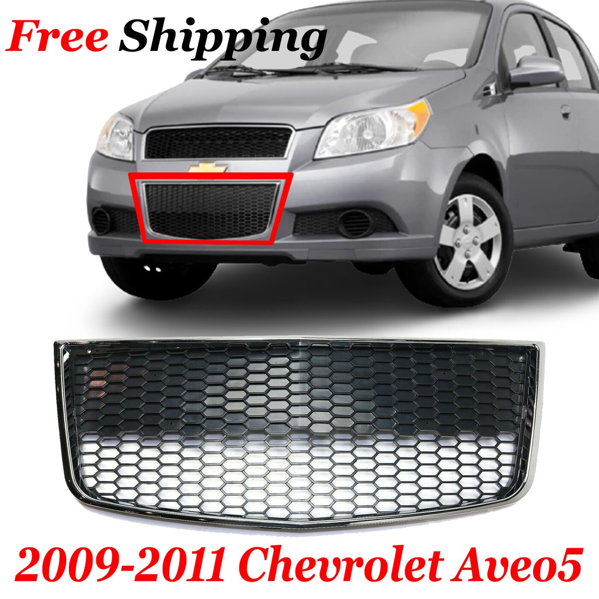 Ca Lăng Dưới Có Viền Mạ Chevrolet Aveo Mã phụ tùng 96813738