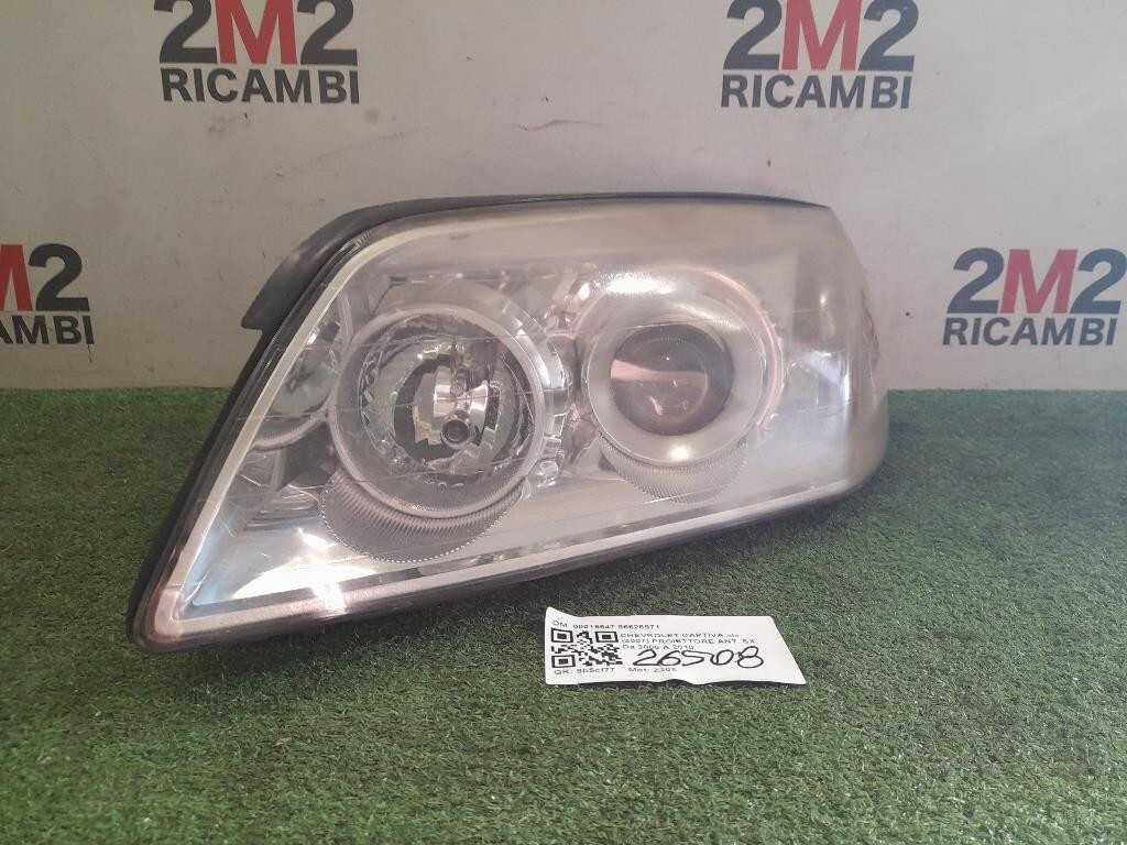 Đèn Pha Trái Chevrolet Captiva Mã phụ tùng 96626971