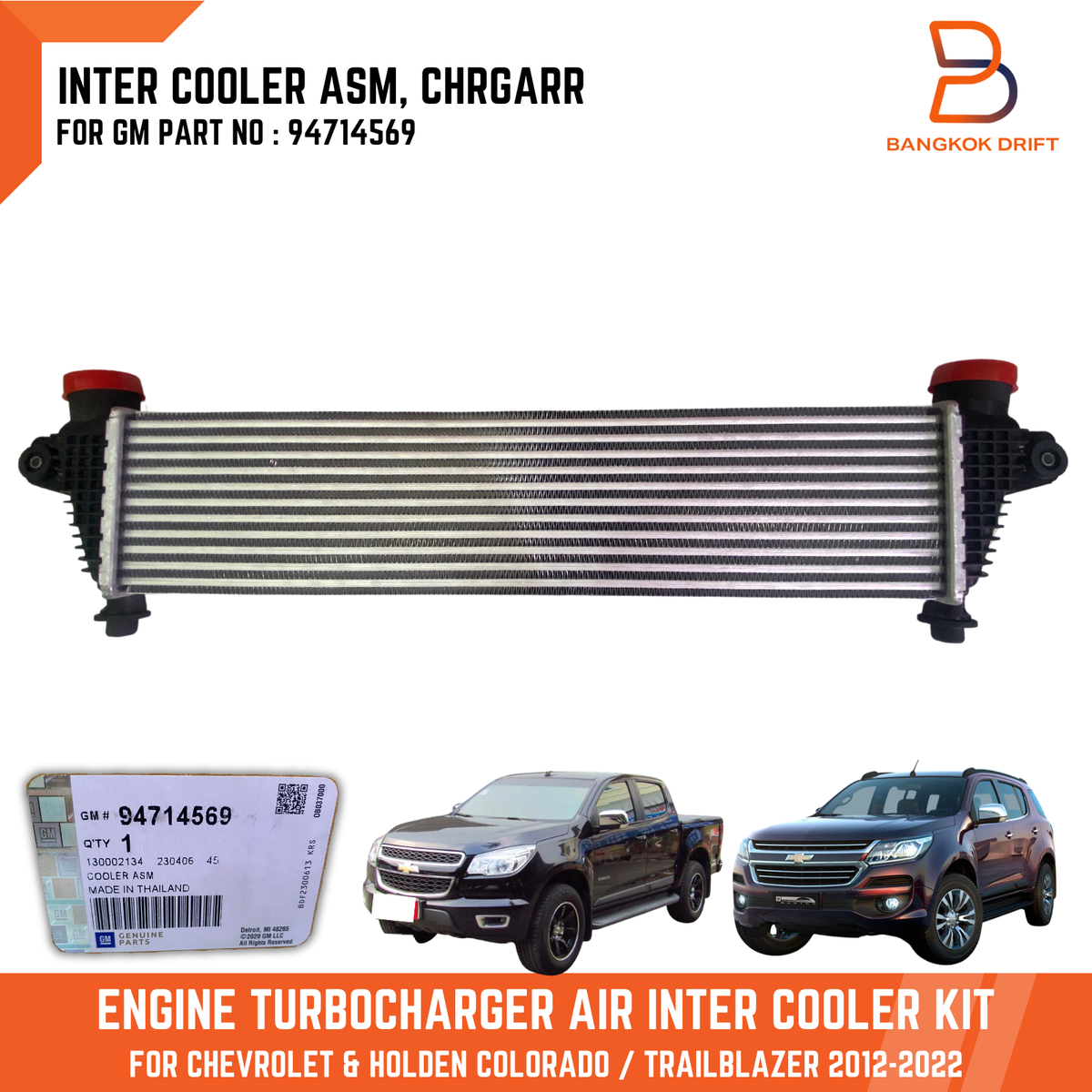 Két Turbo Chevrolet Colorado Mã phụ tùng 94714569