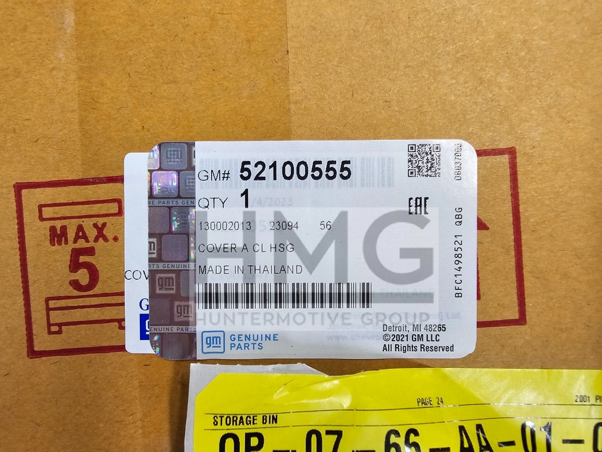 Nắp Hộp Lọc Gió Dưới Chevrolet Colorado Mã phụ tùng 52100555