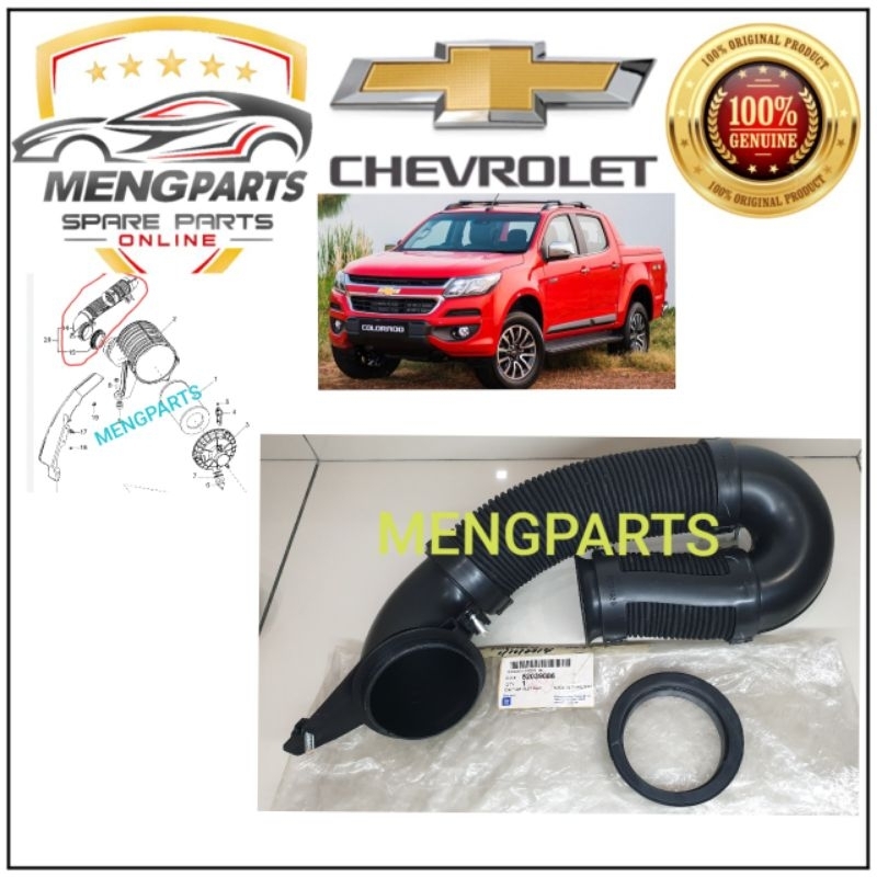 Cao Su Cổ Hút Gió Vào Động Cơ Chevrolet Trailblazer Mã phụ tùng 52039086