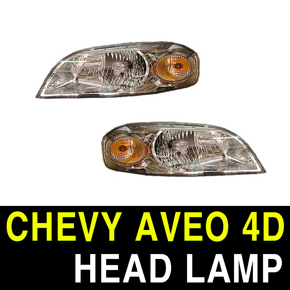 Đèn Pha Trái Chevrolet Aveo OEM 96650519-OE