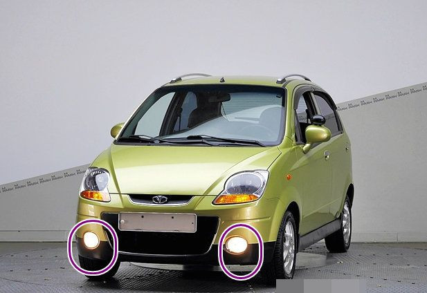 Đèn Gầm - L Chevrolet Spark Mã phụ tùng 96590409