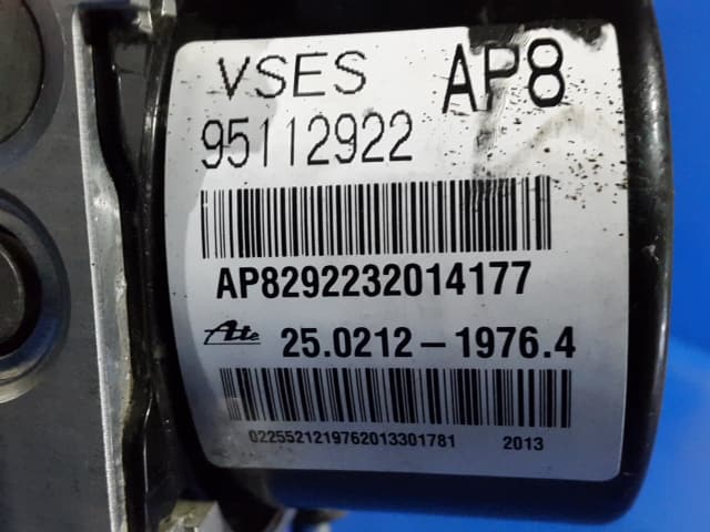 Đế Điện Cụm Abs (3 Hàng Van) Chevrolet Captiva Mã phụ tùng 95196742