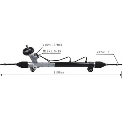 Thước Lái Trợ Lực Dầu Chevrolet Spark Mã phụ tùng 95967297