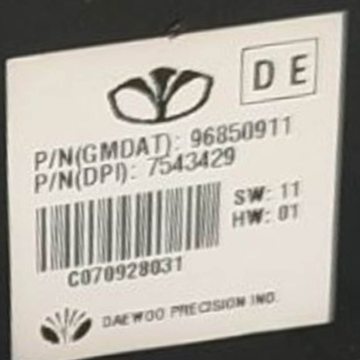 Màn Hình Lcd Chevrolet Captiva OEM 96850911
