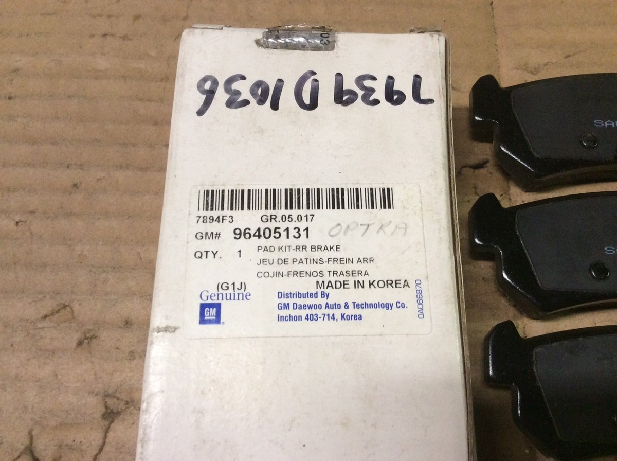 Má Phanh Sau (Đĩa) Chevrolet Lacetti Mã phụ tùng 96405131