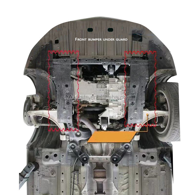 Chắn Bùn Gầm Máy Giữa Chevrolet Cruze OEM 96832928-OE