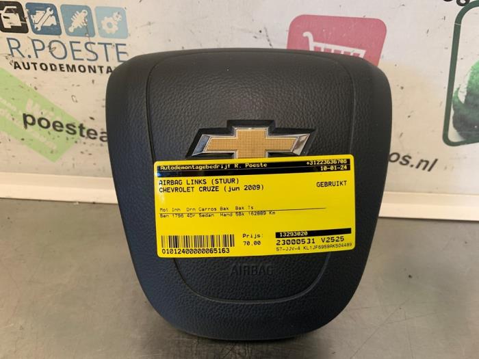 Túi Khí Chính Màu Đen Chevrolet Cruze Mã phụ tùng 13293020