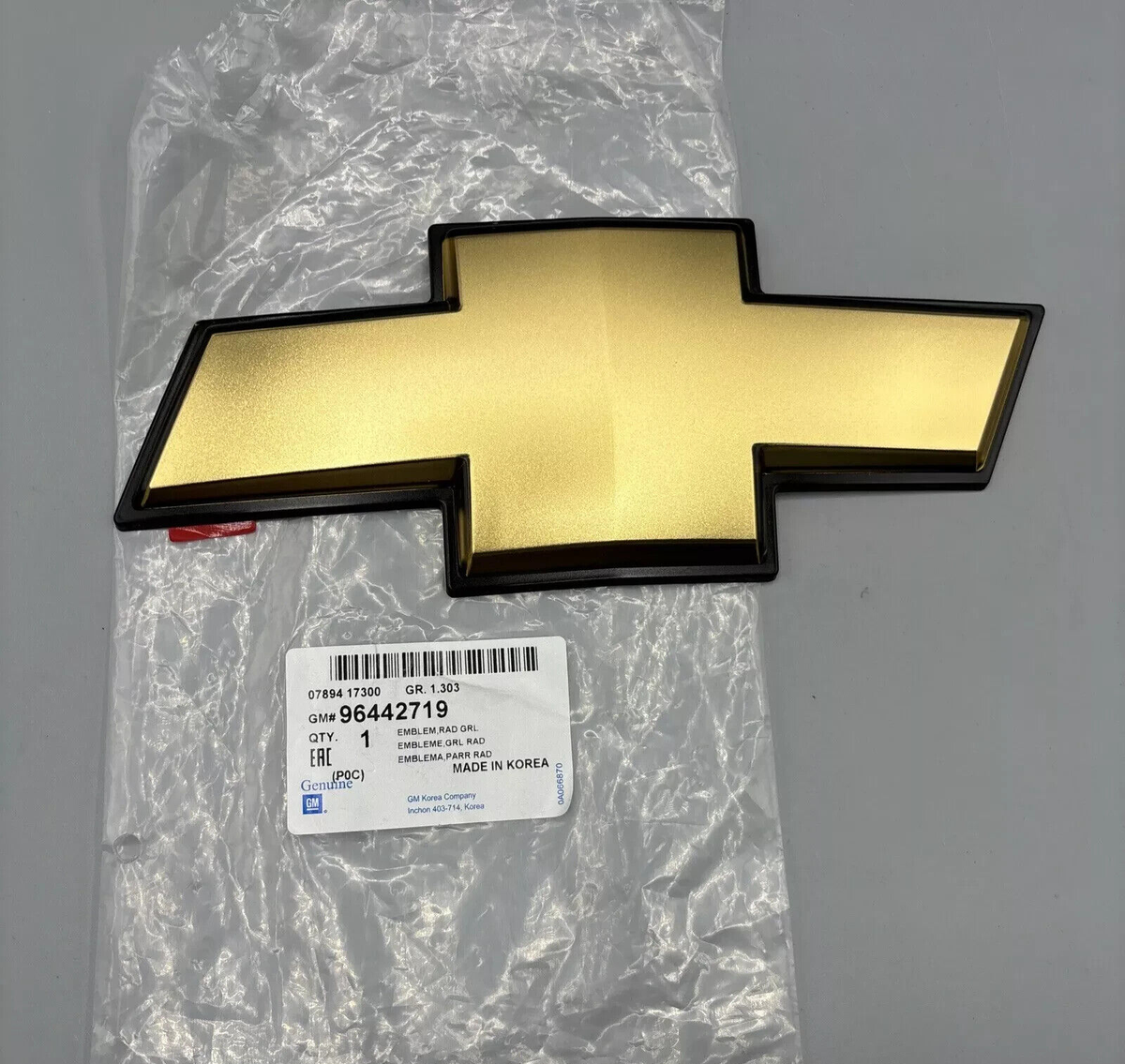 Biểu Tượng Chữ Thập Chevrolet Captiva Mã phụ tùng 96442719
