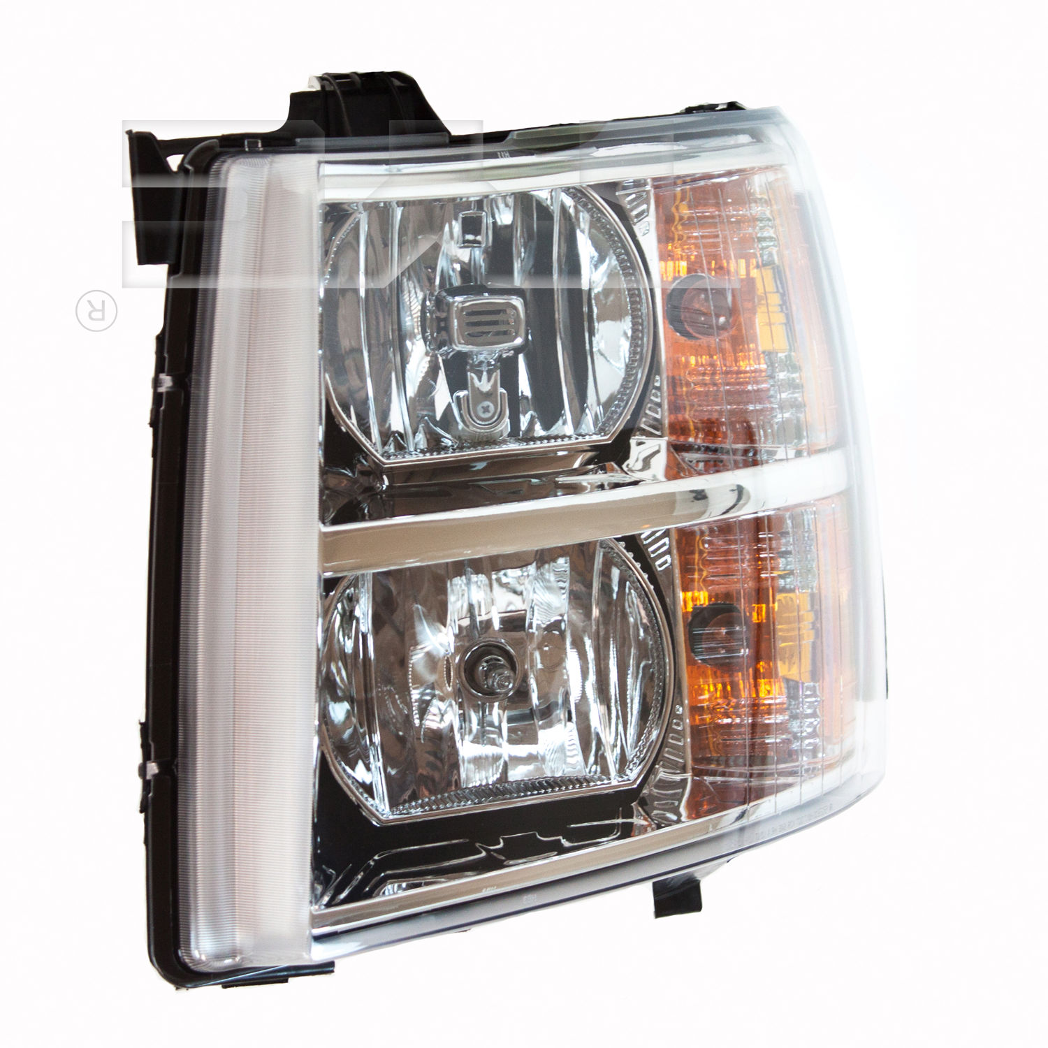 Đèn Pha Viền Đen Trái Chevrolet Spark OEM 95281478-TYC