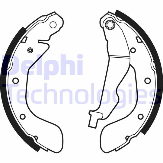 Guốc Phanh Sau Chevrolet Spark Mã phụ tùng 94564513