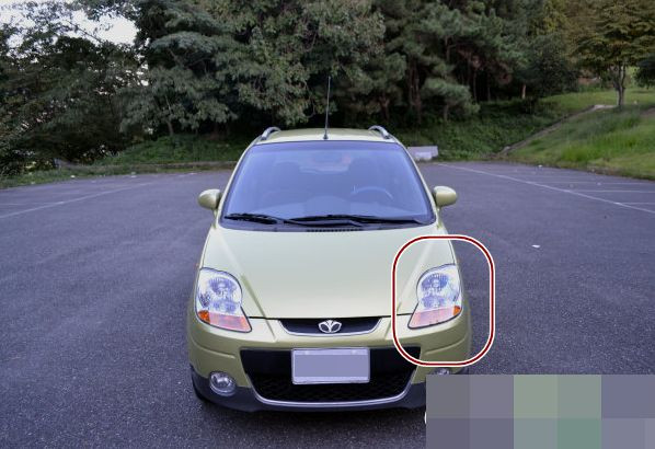 Đèn Pha Trái Chevrolet Spark Mã phụ tùng 96590401