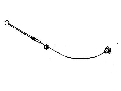 Cáp Mở Nắp Ca Pô Daewoo Gentra Mã phụ tùng 96649313