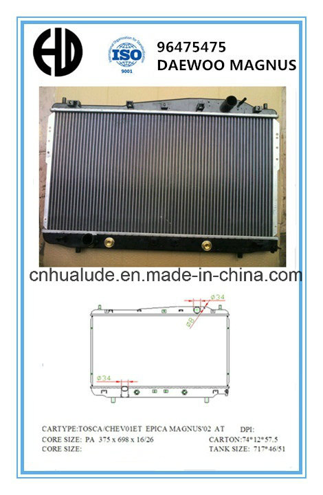 Két Nước Mt Daewoo Magnus Mã phụ tùng 96475475