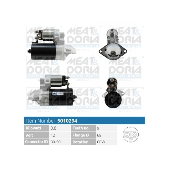 Máy Đề Khởi Động Daewoo Cielo OEM 96952005