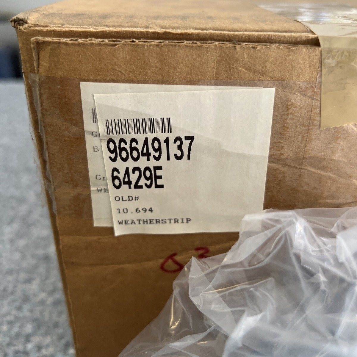 Gioăng Cửa Sau Phải Daewoo Gentra Mã phụ tùng 96649137