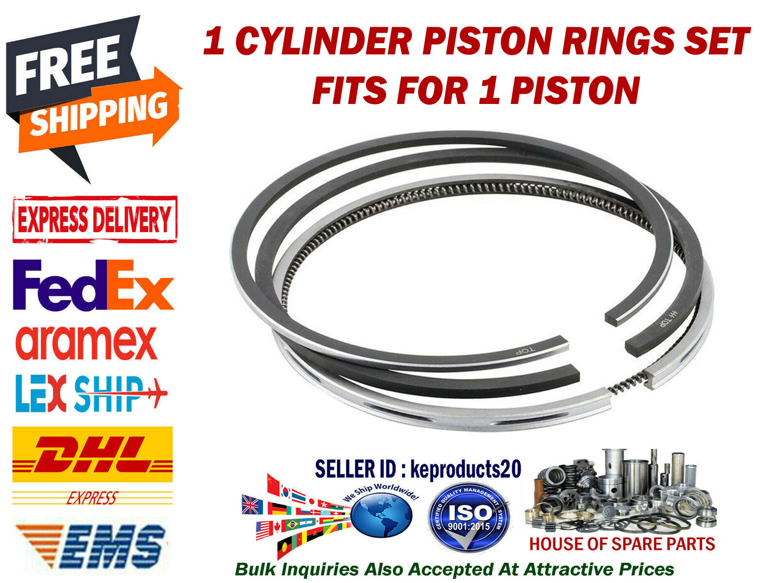 Xéc Măng Cos 0 (76.48Mm) Daewoo Gentra OEM 93742961-AZT