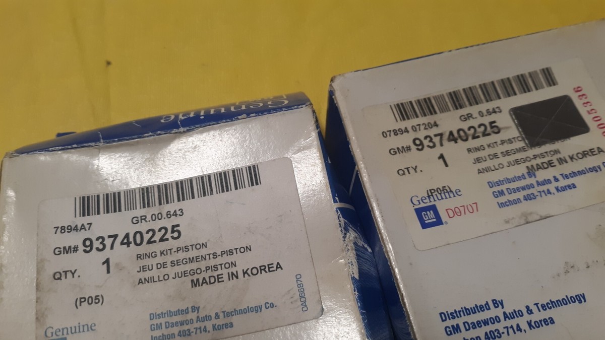 Séc Măng Cos 0 - 1.6L Daewoo Nubira Mã phụ tùng 93740225