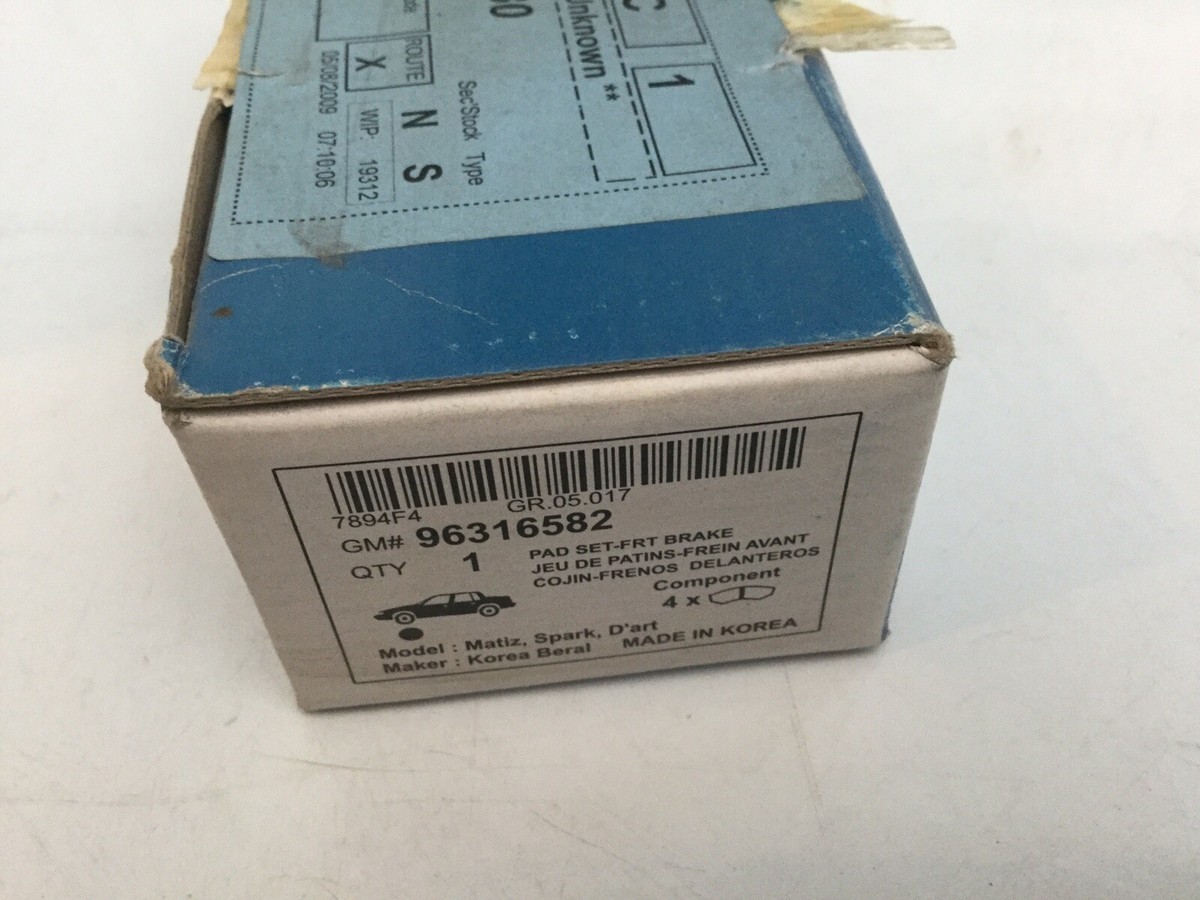 Má Phanh Trước Daewoo Matiz OEM 96316582