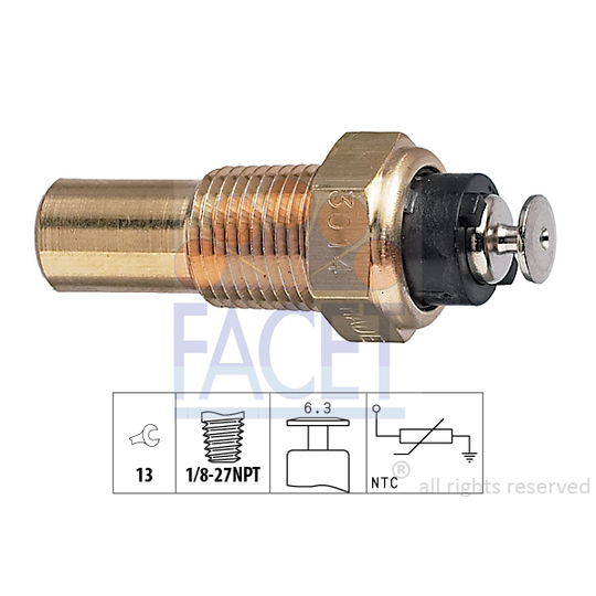 Cảm Biến Nhiệt Độ Nước Daewoo Cielo Mã phụ tùng 95025043
