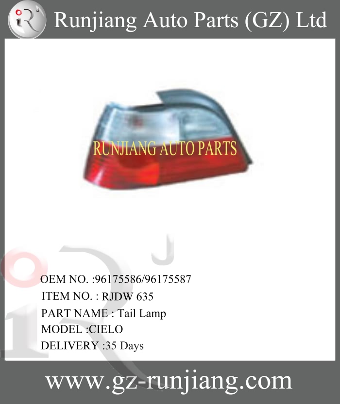 Đèn Hậu Trái Daewoo Cielo Mã phụ tùng 96175586