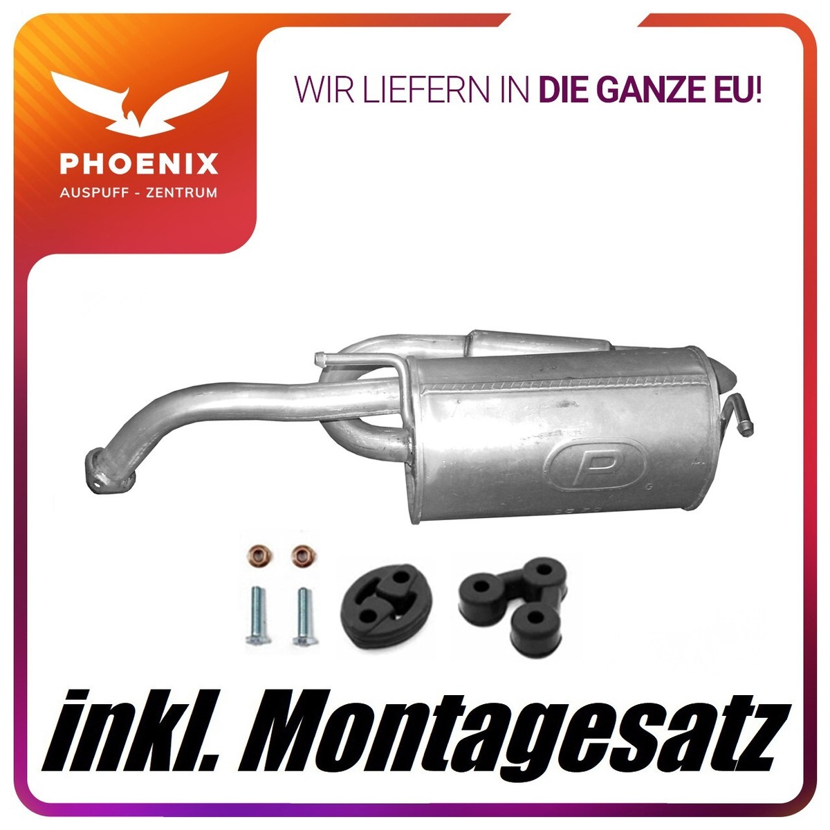 Ống Xả Đoạn Cuối Daewoo Matiz Mã phụ tùng 96591511