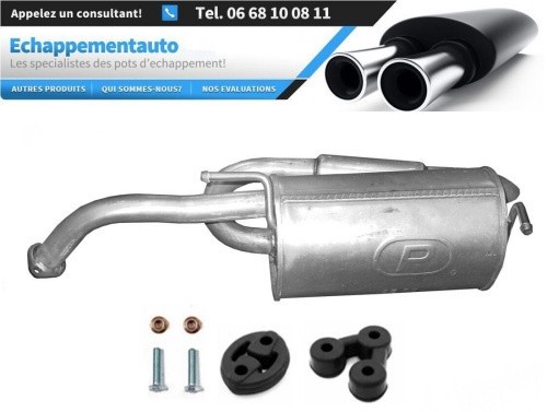 Ống Xả Đoạn Cuối Daewoo Matiz OEM 96591511-OE