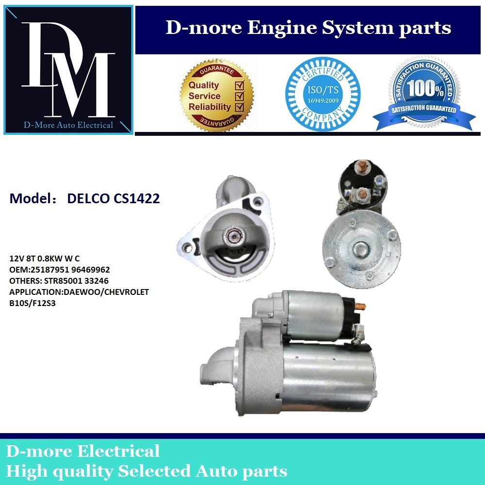 Máy Đề Khởi Động Daewoo Gentra Mã phụ tùng 25187951