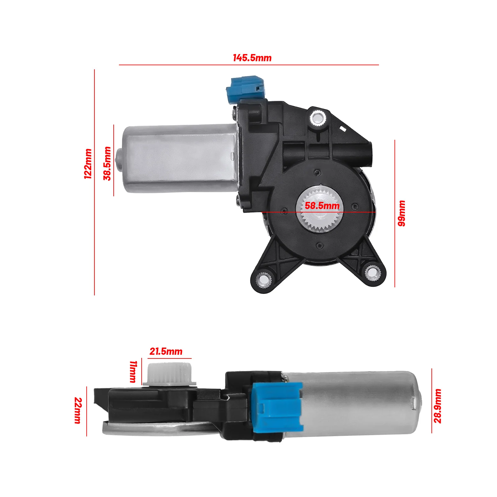 Mô Tơ Lên Xuông Kính Trước Trái Daewoo Lacetti Mã phụ tùng 96475128