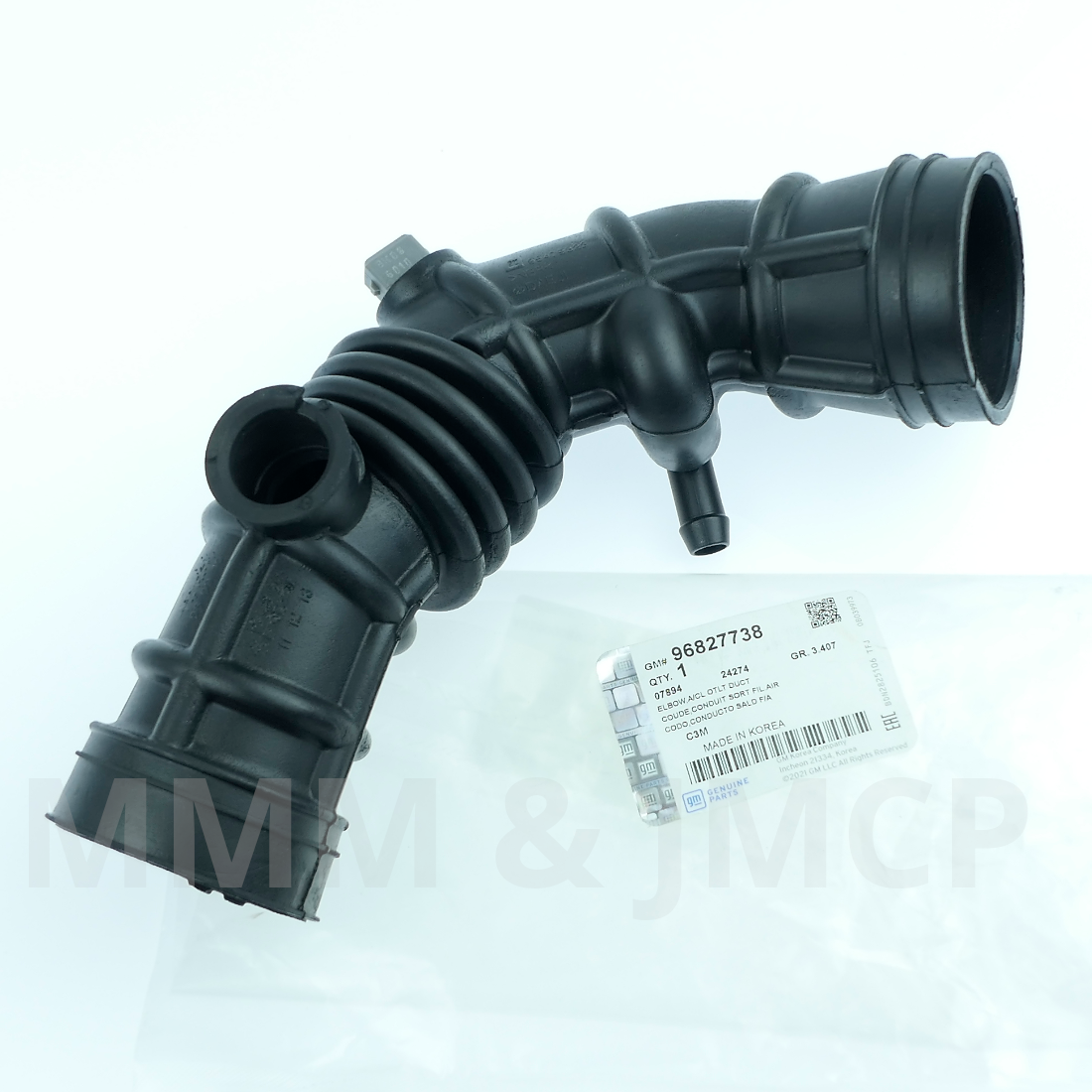 Cổ Hút Gió Cổ Mềm Daewoo Matiz Mã phụ tùng 96827738