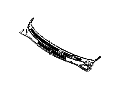 Ốp Chân Kính Chắn Gió Phải Daewoo Gentra Mã phụ tùng 96476581