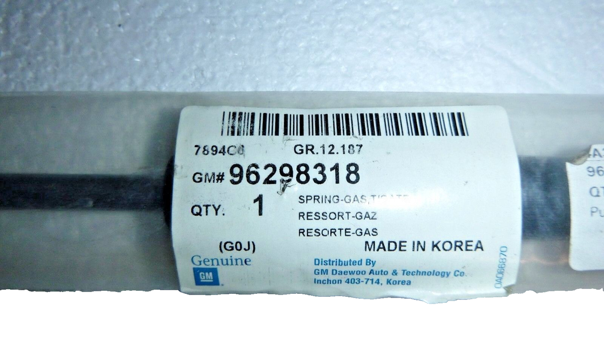 Ti Chống Cốp Hậu Daewoo Nubira Mã phụ tùng 96298318