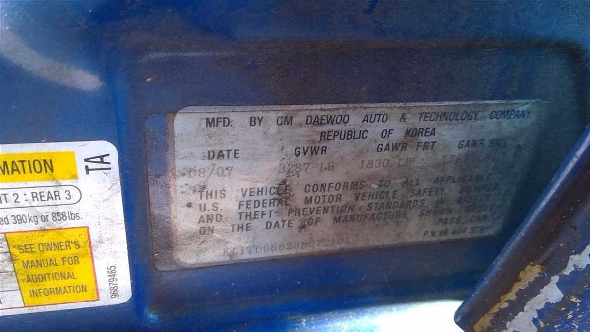 Tay Mở Cửa Ngoài Trước Phải Daewoo Gentra Mã phụ tùng 96409549