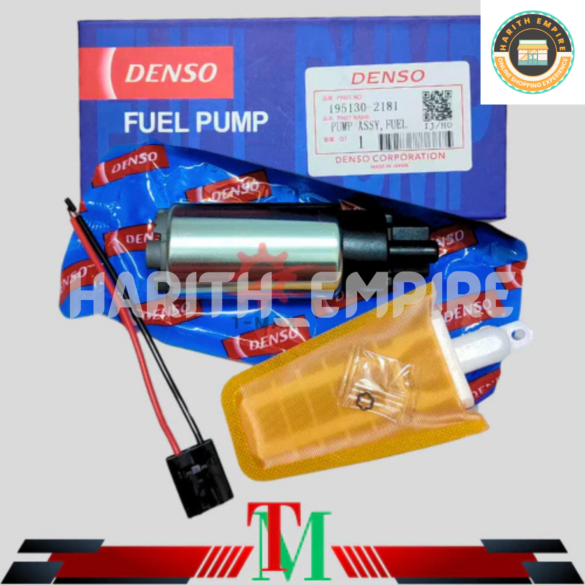 Mô Tơ Bơm Xăng Daewoo Matiz Mã phụ tùng 1951308838-Denso