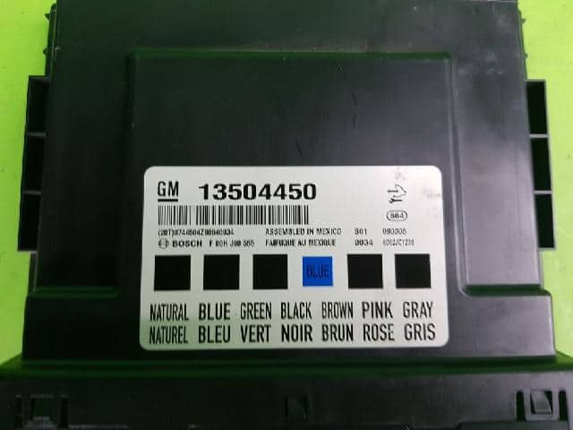 Hộp Bcm Hộp Điều Khiển Thân Xe Daewoo Lacetti Mã phụ tùng 13504450