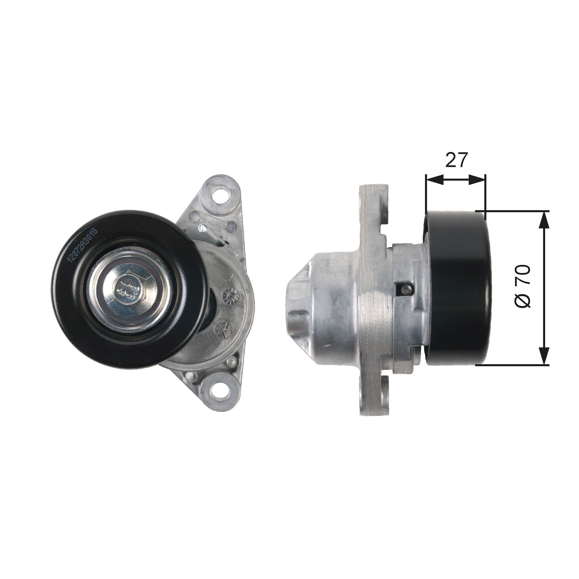 Cụm Tăng Dây Curoa Tổng 2.5L Daewoo Magnus Mã phụ tùng 96498019