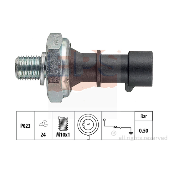 Cảm Biến Áp Suất Dầu Động Cơ Daewoo Lacetti Mã phụ tùng 55571684