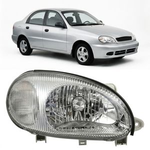 Đèn Pha Phải Daewoo Lanos Mã phụ tùng 96304606
