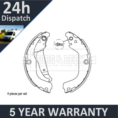 Guốc Phanh Sau Daewoo Lacetti Mã phụ tùng 13304927