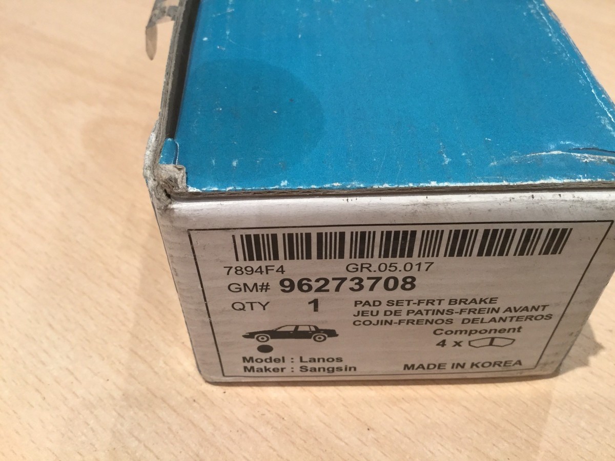 Má Phanh Trước Daewoo Matiz OEM 96273708