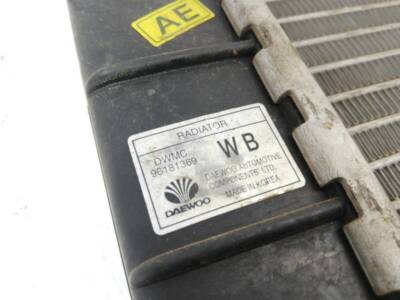 Két Nước Daewoo Nubira Mã phụ tùng 96181369