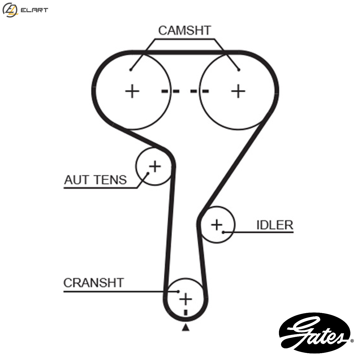 Dây Cam - Korea Daewoo Lacetti OEM 5603XS