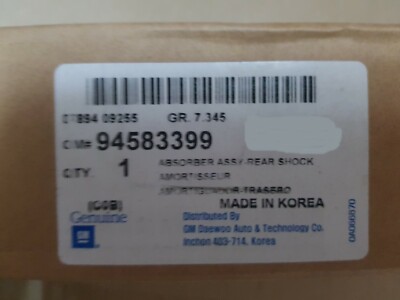 Giảm Xóc Sau Daewoo Gentra OEM 443399