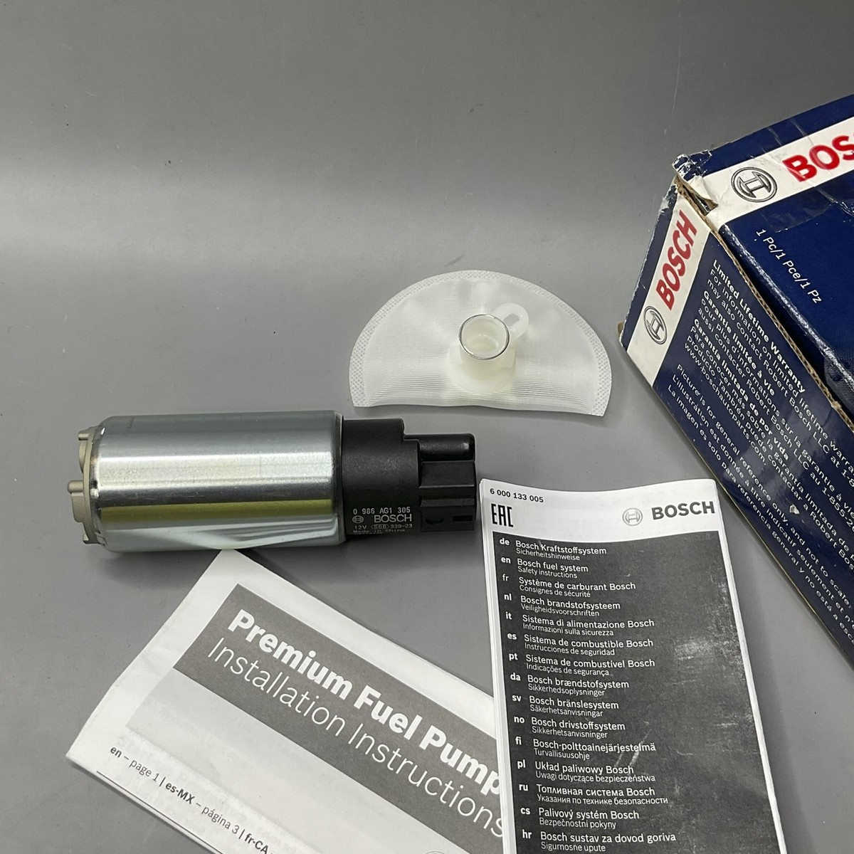 Bơm Xăng Giắc To Daewoo Gentra OEM 0986AG1300