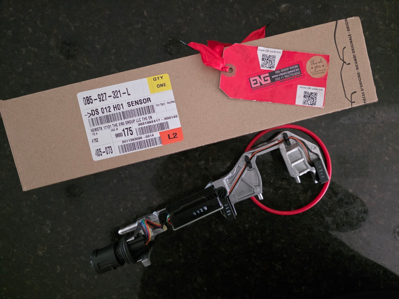 Cảm Biến Tốc Độ Hộp Số Audi Q7 Mã phụ tùng 09D927321A