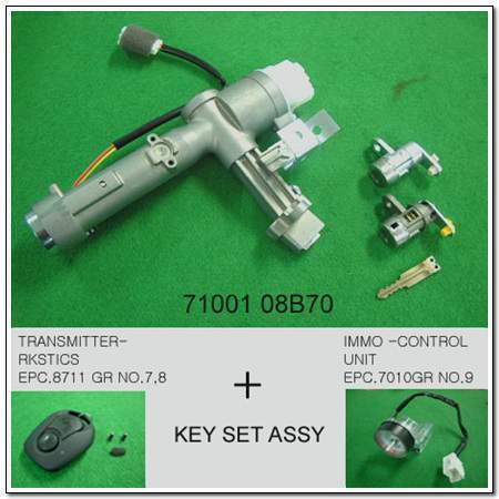 Vỏ Chìa Khóa Ssangyong RX 270 Mã phụ tùng 8717008B31