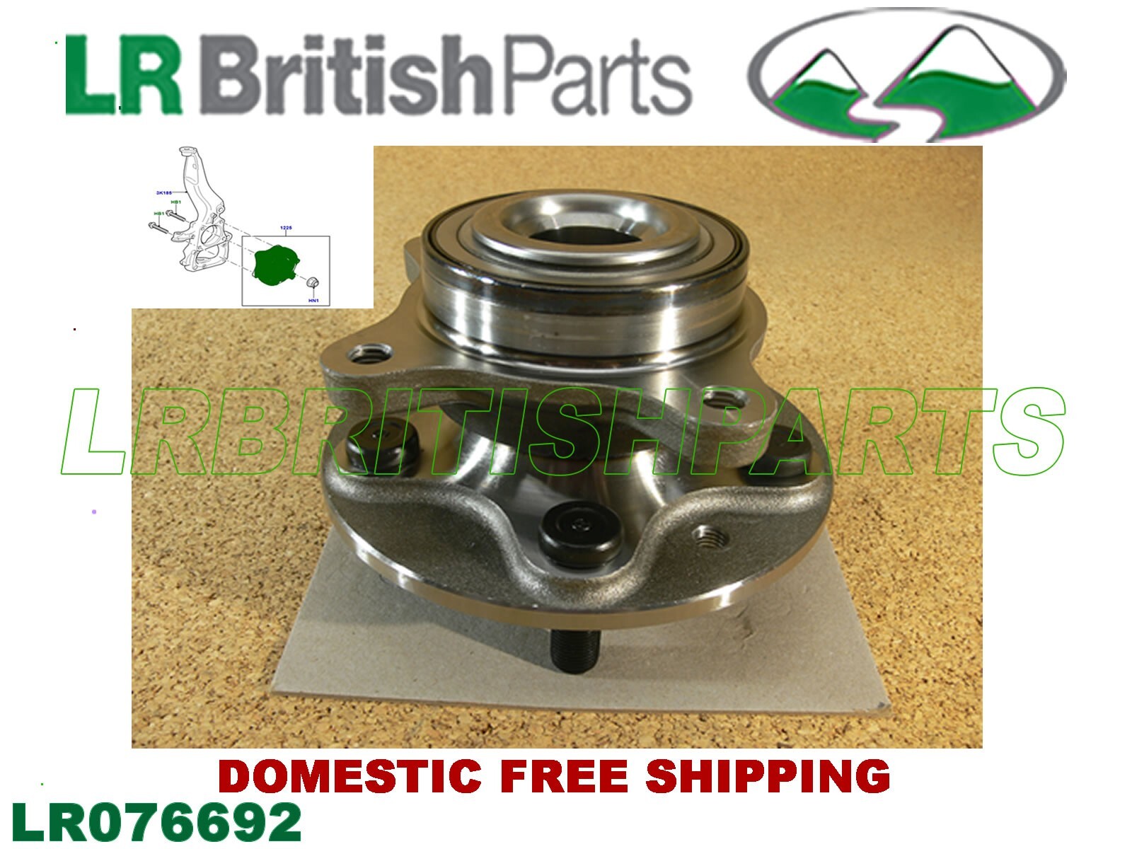 Bi May Ơ Trước Landrover RANGE ROVER SPORT Mã phụ tùng LR076692